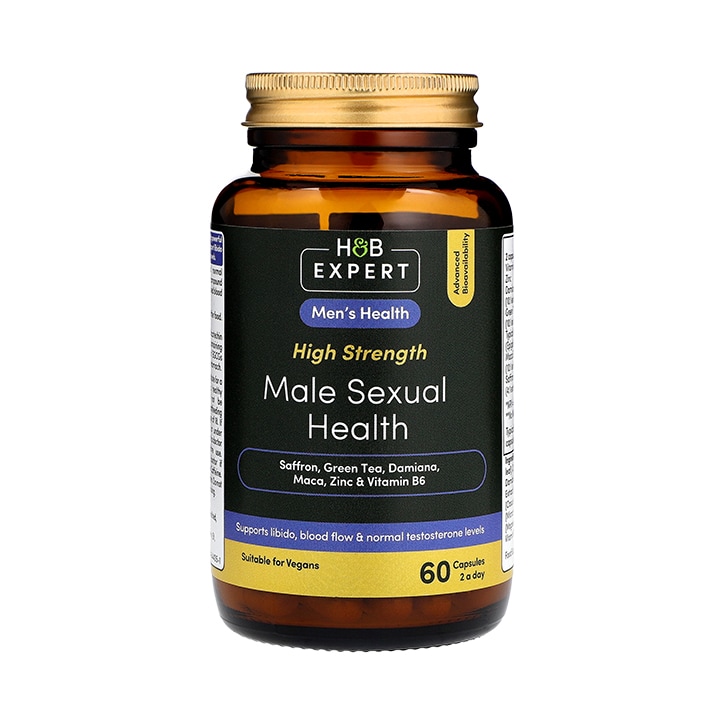 Holland & Barrett Expert Male Sexual Health 60 Capsules